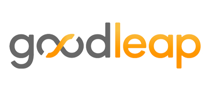 A logo for good leap, focusing on Financing
