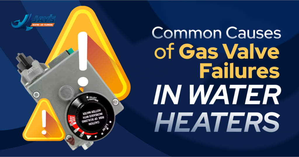 water heater gas valve problems
