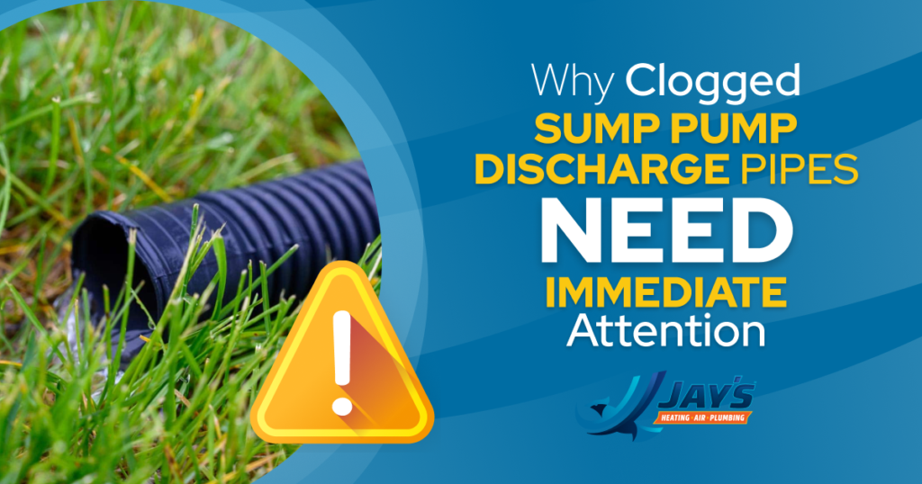 sump pump not draining properly